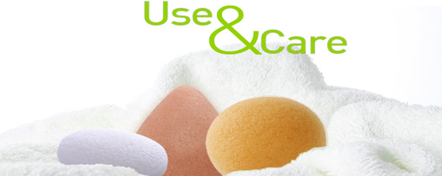 Use & Care on using ‘My Konjac Sponge’